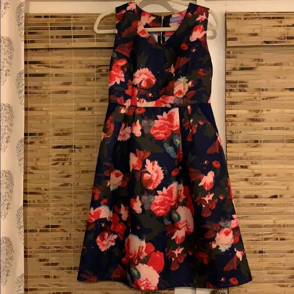 Floral midi dress